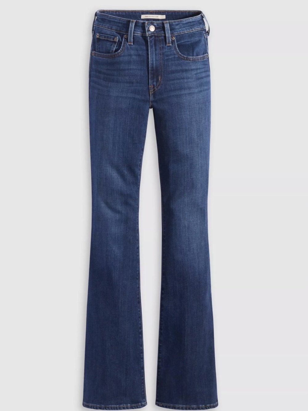 Levi’s 726 HIGH RISE FLARE WOMEN'S JEANS - Dark Wash